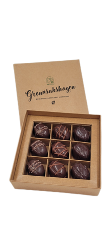 "Grønnsakshagen" - økologisk håndlaget sjokolade
