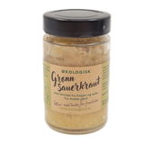 Grønn sauerkraut med fennikel og epler